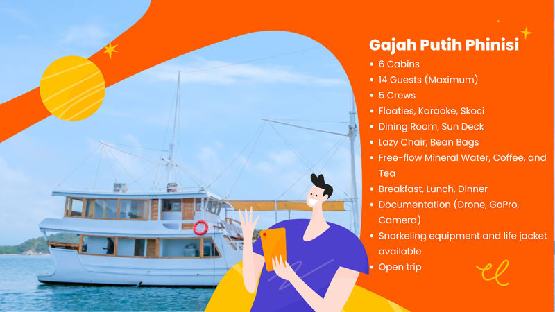 Standard Phinisi: 3D2N Gajah Putih Liveaboard from Labuan Bajo - What to know before you book
