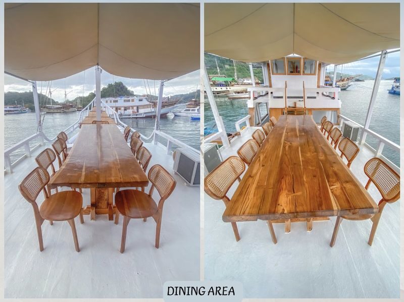 Standard Phinisi: 3D2N Gajah Putih Liveaboard from Labuan Bajo - Food, cabin comfort, and what the price buys