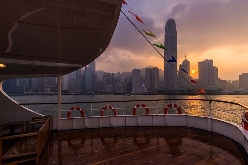 Star Ferry Harbour Tour - Shining Star/ World Star | National Day Fireworks Victoria Harbour Tour - What the boat feels like, and what you can buy