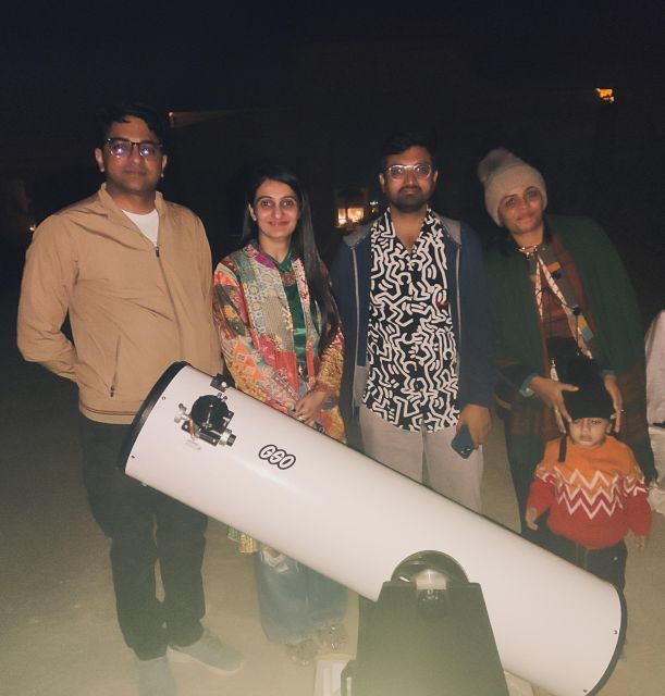 Stargazing in Jaisalmer With High End Telescope - Pickup Instructions