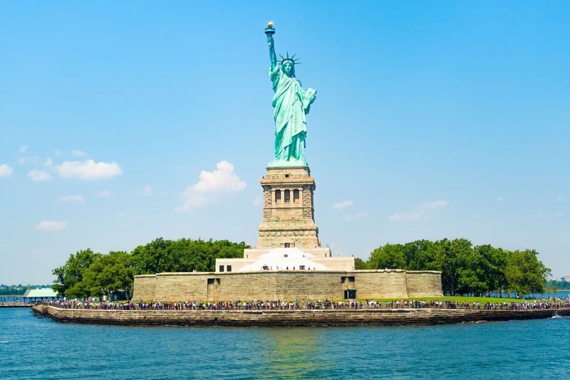 Statue of Liberty and Ellis Island Half Day Tour with Audio Guide - Liberty Island: a close look at Lady Liberty