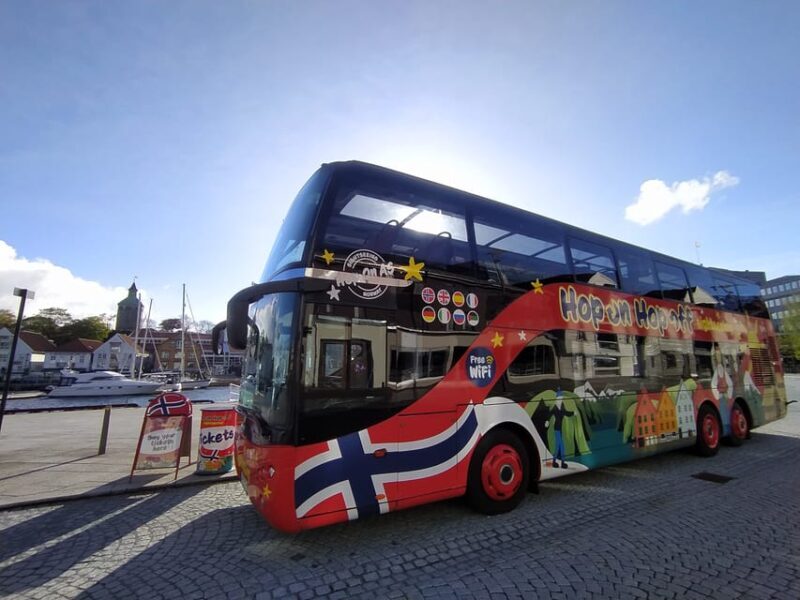 Stavanger: 24-Hour Hop-On Hop-Off Bus Pass GrayLine - What You’ll Experience Onboard