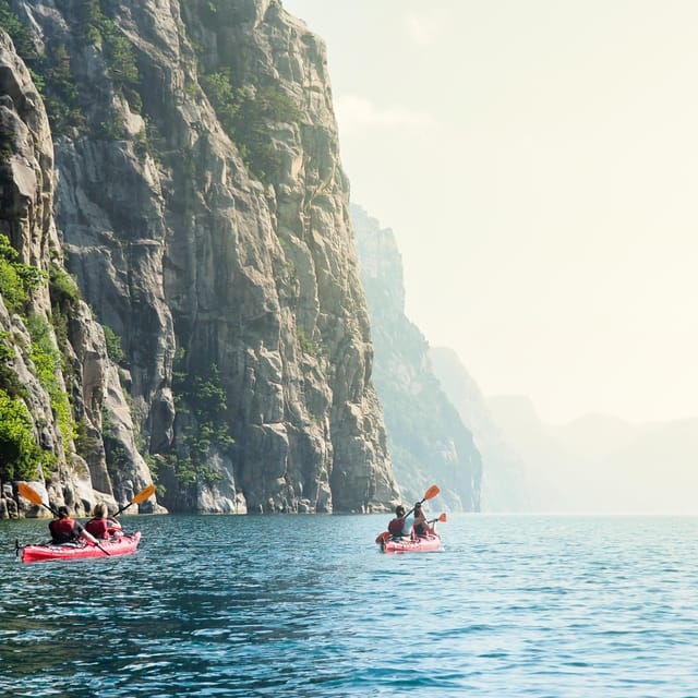 Stavanger: Lysefjord Kayak Safari (Waterfalls & Pulpit Rock) - Frequently Asked Questions