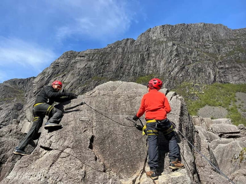 Stavanger: Månafossen Waterfall and Via Ferrata Bouldering - FAQs