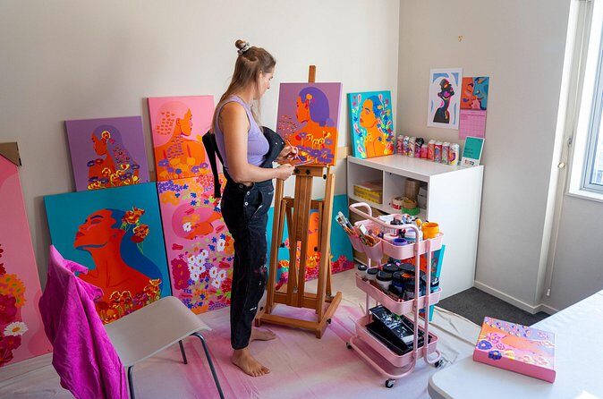 Stencil Portrait Workshop Create Bold Art in Auckland - The Sum Up