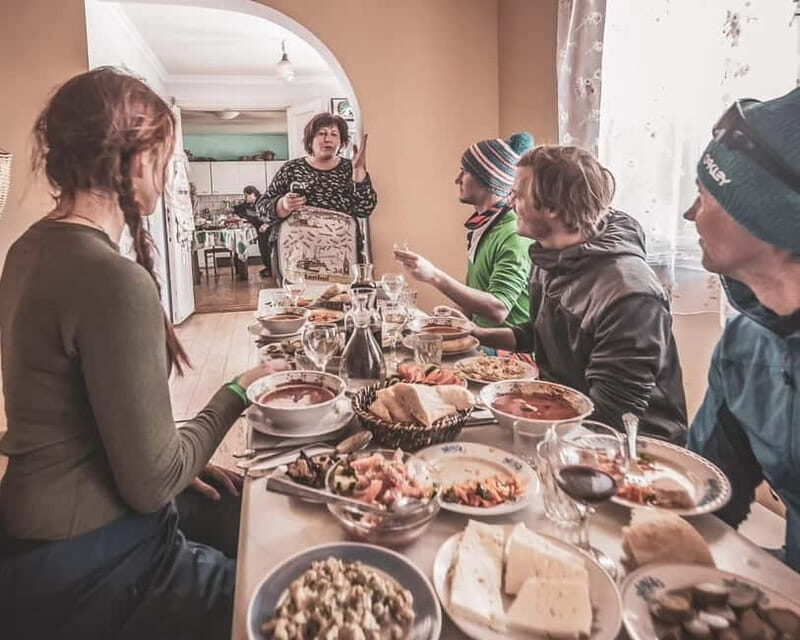 Stephantsminda: Georgian Food Workshop at local family - The Itinerary Breakdown