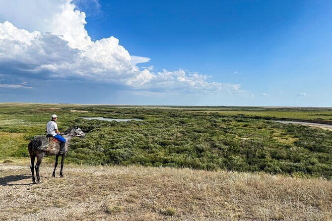 Steppe, Saddles and Sauna: Scenic Horse Rides Along River Nura - Riding Through Kazakh Landscapes