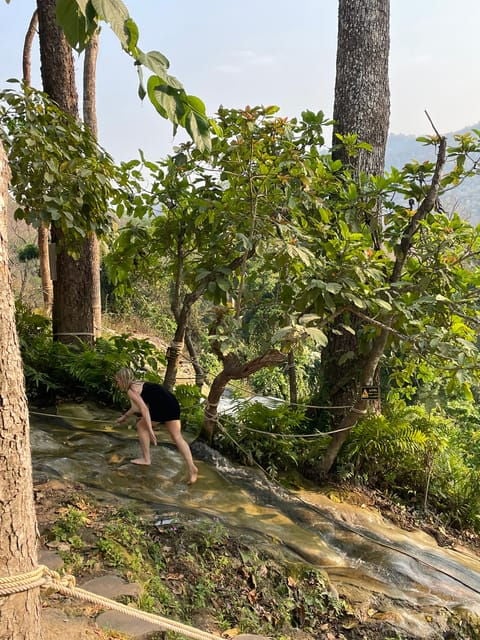 Sticky Waterfall Half-Day Tour With Private Car - Key Points
