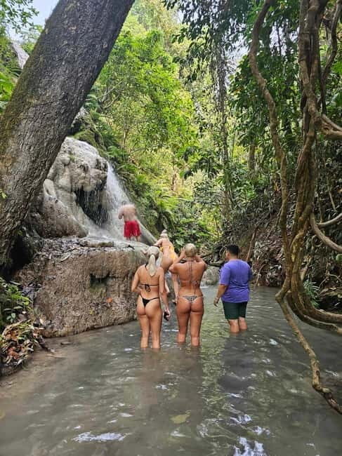 Sticky Waterfall & Secret Temple & Lunch Delectable Cuisine. - Good To Know
