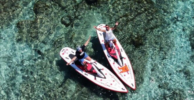 Stintino: Rent a Water Bike at La Pelosa - Panoramic Views