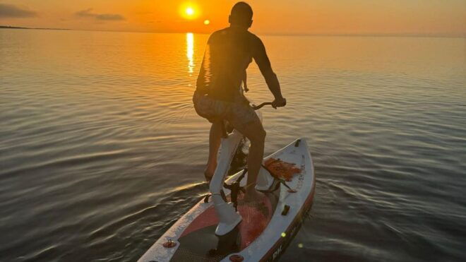 Stintino: Sunrise Excursion on a Water Bike in La Pelosa - Highlights of the Adventure