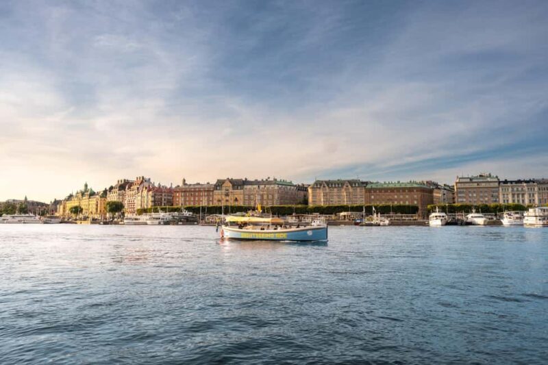 Stockholm: Guided City Sightseeing Open Electric Boat Tour - Stockholm: Guided City Sightseeing Open Electric Boat Tour — A Practical, Enjoyable Water Adventure