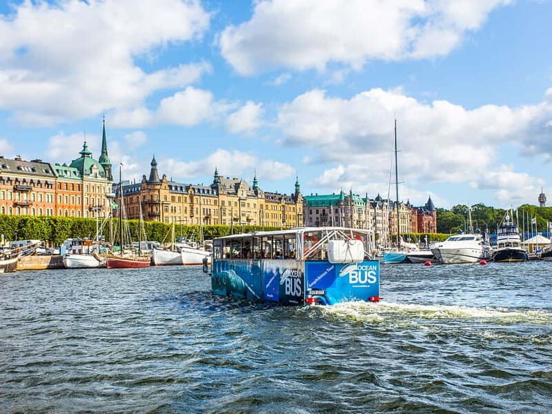 Stockholm: Land and Water Tour by Amphibious Bus - FAQ
