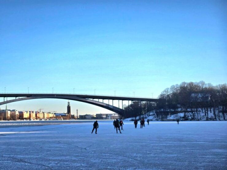 Stockholm: Nordic Ice Skating for Beginners on a Frozen Lake - Experience Highlights