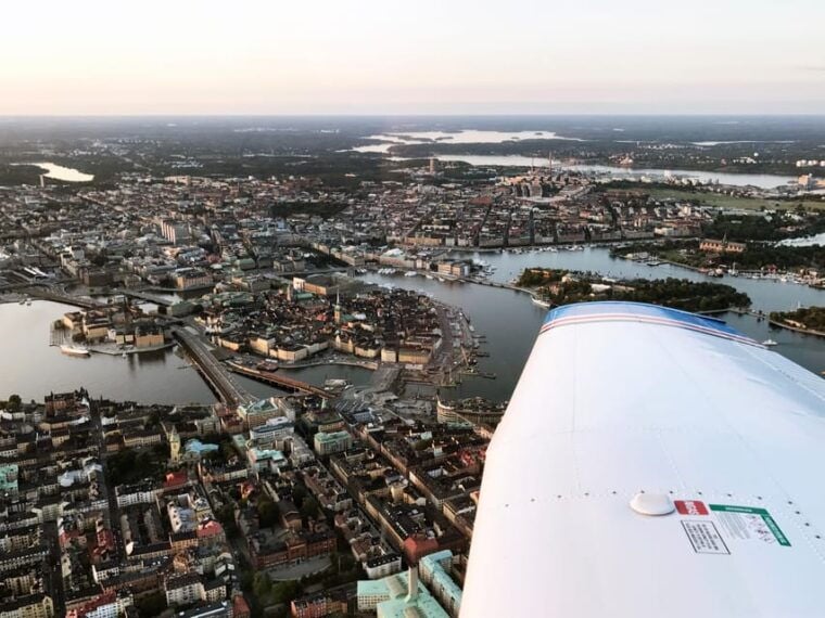 Stockholm: Scenic Airplane Flight - Who Would Love This Tour?