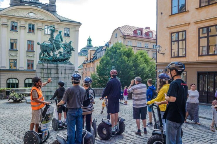 Stockholm: Sightseeing Tour by Segway - Small Group Setting and Weight Limit