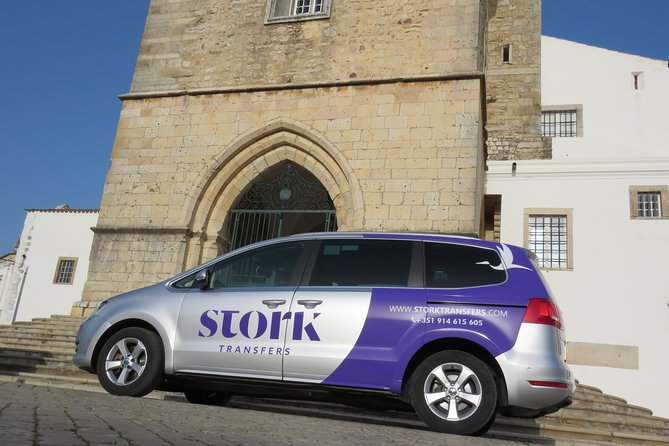 Stork Transfers - Private Transfer From Albufeira to Faro Airport (Up to 4 Pax) - On-Board Wi-Fi for Entertainment