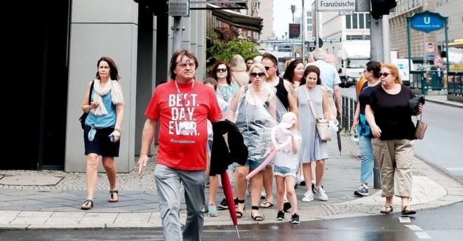 Storyline of Berlin Walking Tour With a Local Guide - Discover Iconic Landmarks and Historical Sites