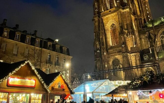 Strasbourg: Christmas Markets Walking Tour With Mulled Wine - Location and Product Details