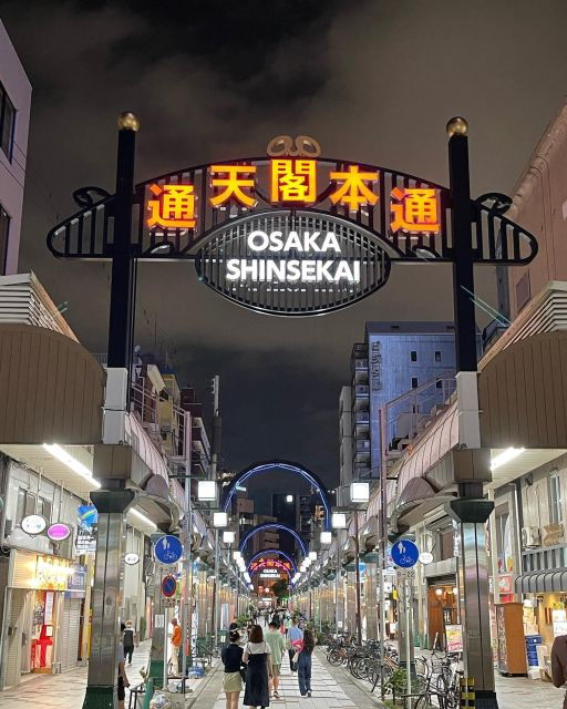 Street Food Osaka Shinsekai Walking Tour With a Local Guide - Highlights of the Tour