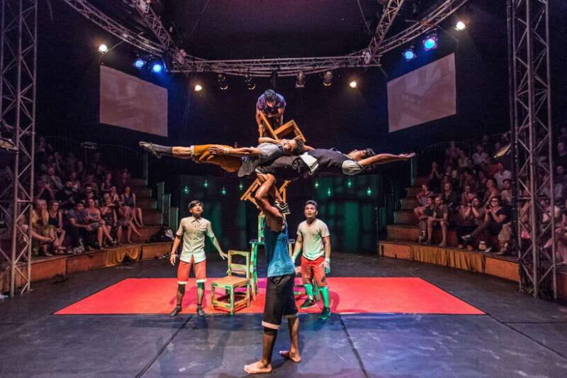 Street Food Tour and Phare Circus with Tuk-Tuk Transfers - Refreshing Breaks and Cultural Insights