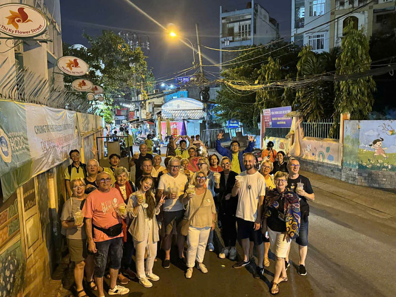 Street Food Tour with 11 Tastings & Michelin Dish by Motorbike - Banh mi, bo la lot, and the less familiar bites