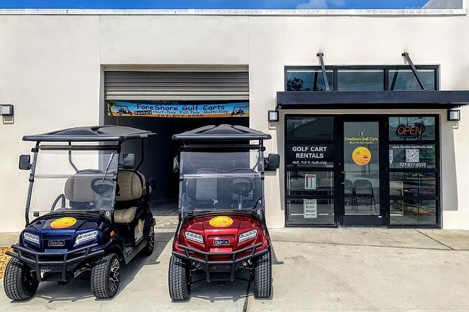Street Legal Golf Cart 3 Hour Rental in Tarpon Springs - Rental Details