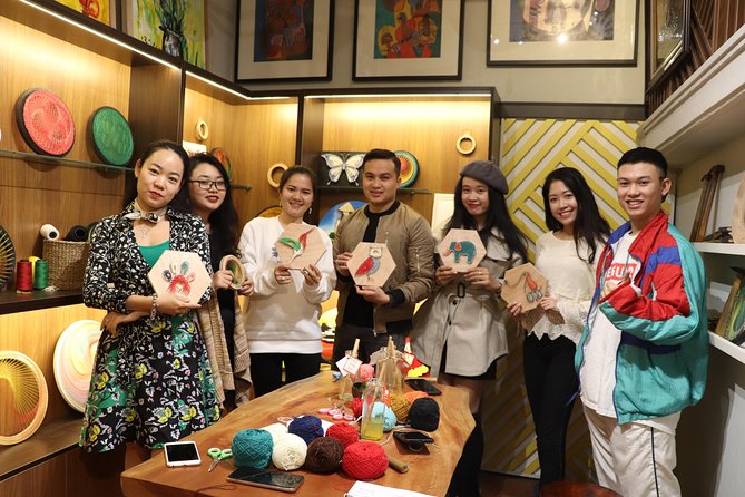 String Art Making in Hanoi Old Quarter - Meeting and Pickup