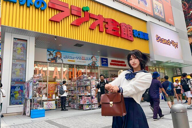 Stroll Akihabara in Japanese School Uniform - The Experience from the Reviewers Perspective