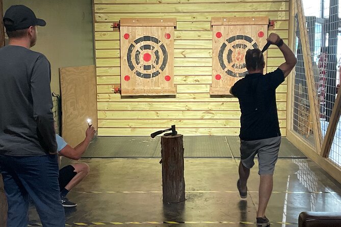 Stumpys Axe Throwing Activity From Jacksonville - Overview and Inclusions