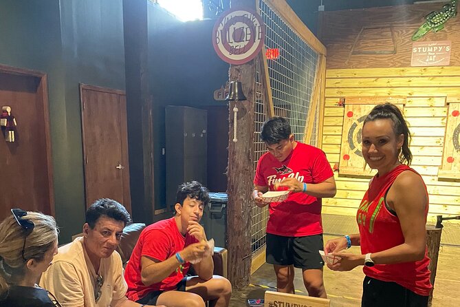 Stumpys Axe Throwing Activity From Jacksonville - The Sum Up