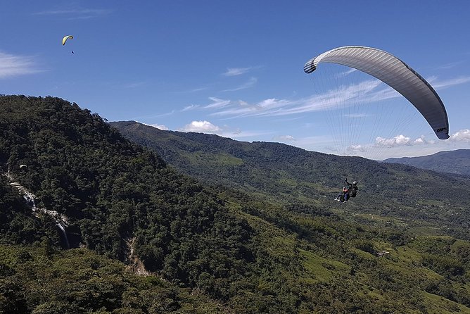 Stunning ATV 1hr Awesome PARAGLIDING Over Giant Waterfalls From MEDELLIN - Inclusions