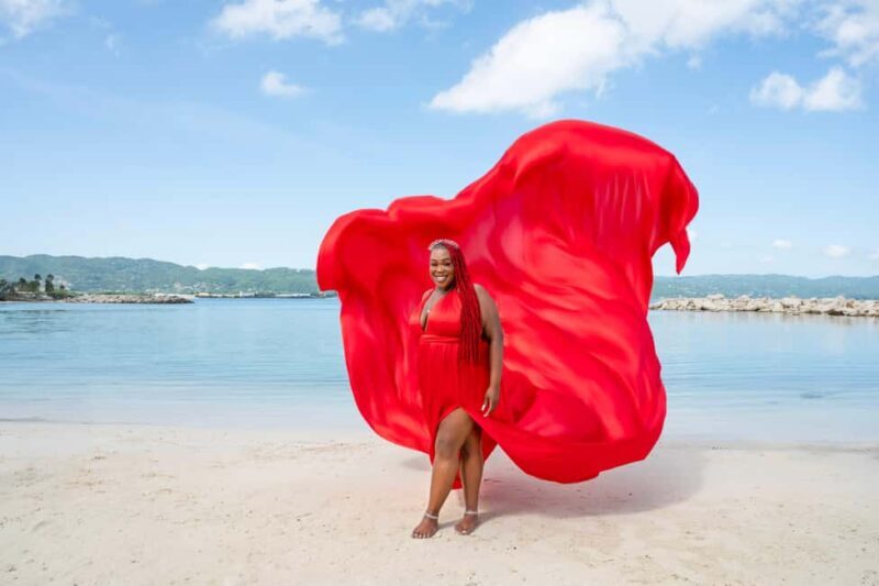 Stunning Flying Dress Photoshoot Experience in Montego Bay! - The Seaside Locations: Why They Matter