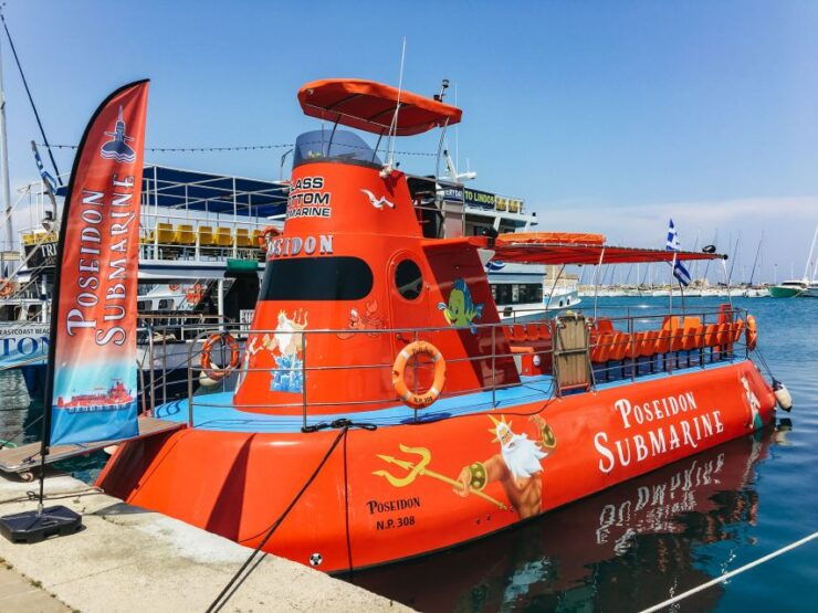 Submarine Cruise With Underwater Views From Rhodes - Activity Details