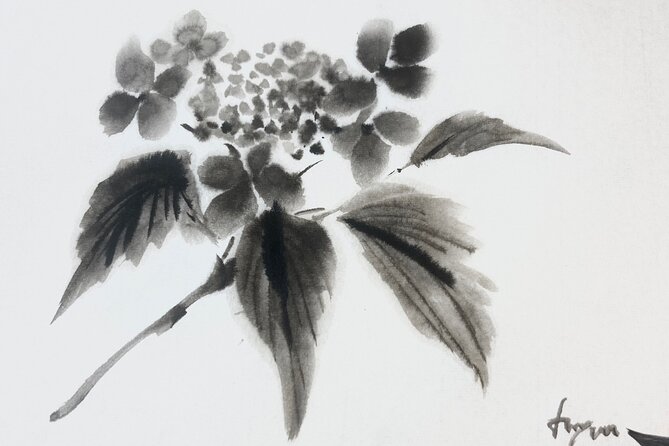 Suibokuga, Ink Painting Experience - Inclusions and Schedule