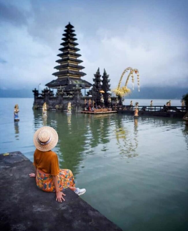 Sukawana Sunrise with Floating Temple & Kintamani Cafe Tour - Relaxing at a Kintamani Café with Panoramic Views