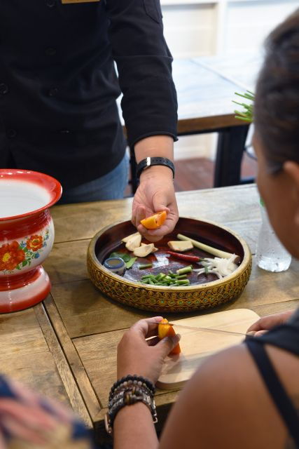 Sukhumvit: Hands-on Thai Cooking Class & Market Tour in BKK - Meeting Point and Market Tour