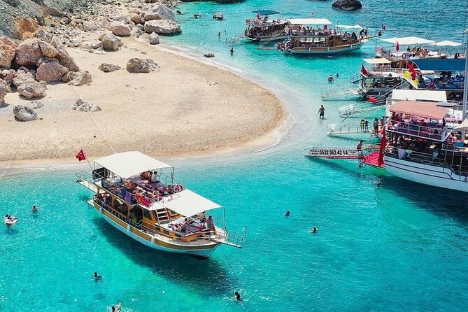Suluada Boat Tour With BBQ Lunch & Roundtrip Transfer From Belek - The Sum Up