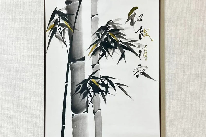 Sumi-e (Ink Painting) Experience in green tea shop, Tsukiji, Tokyo - Picking the right take-home format