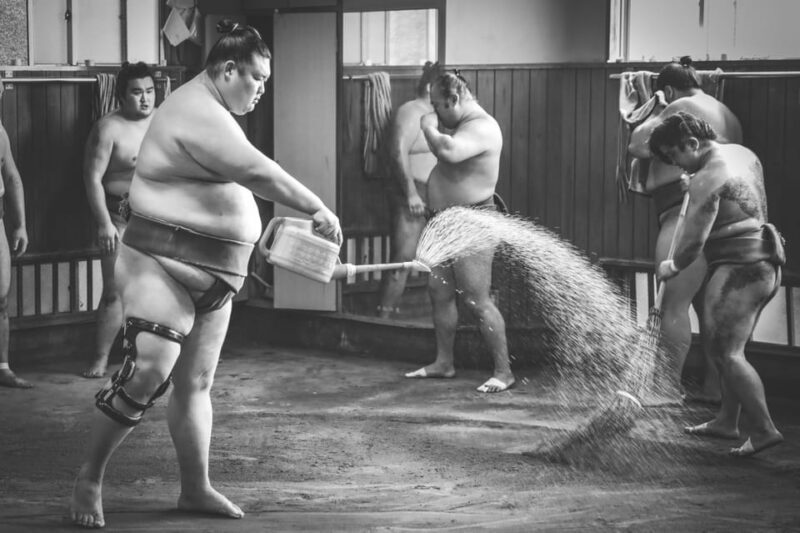 Sumo Practice Watch with Specialist in Tokyo - Experience Provider