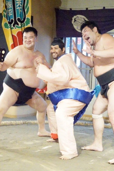 Sumo Show & Chanko Lunch - Highlights of the Show