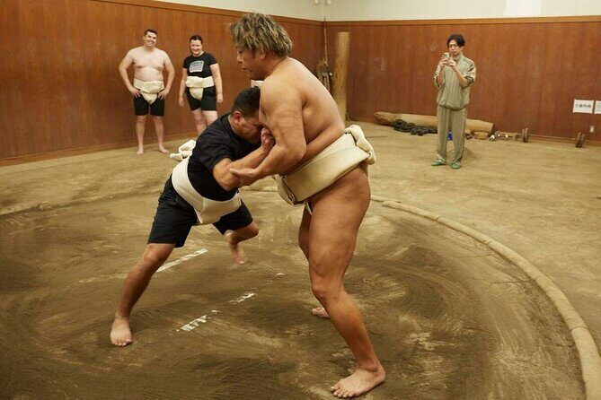 Sumo Training with Mawashi Wearing Photoshoot - The Itinerary Breakdown