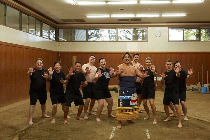 Sumo Training with Mawashi Wearing Photoshoot - Who Will Enjoy This Tour Most?