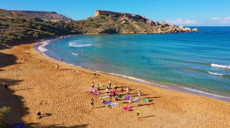 Sunday: Ghajn Tuffieha (Riviera) Beach Yoga Class - What to Bring and Additional Details