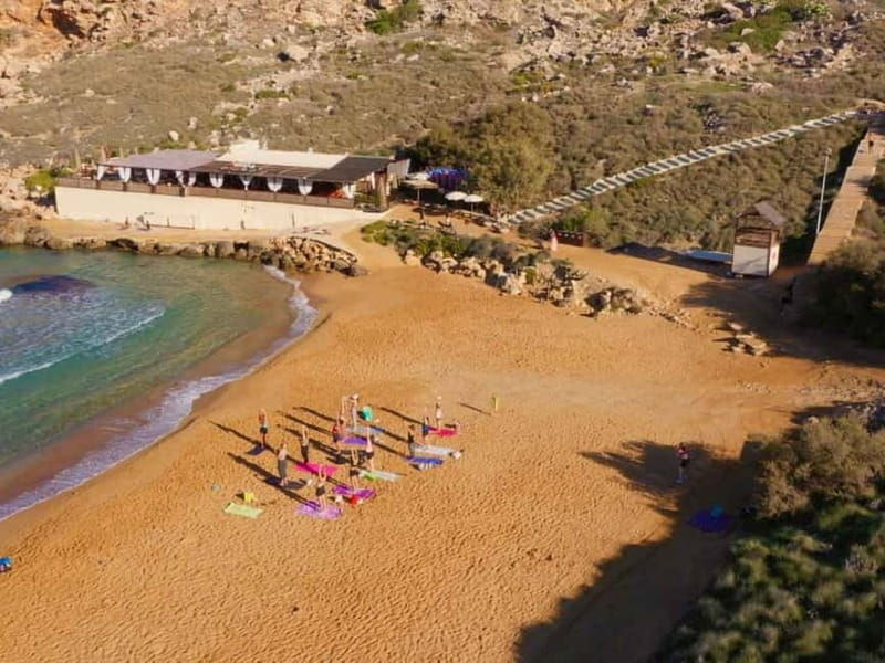 Sunday: Ghajn Tuffieha (Riviera) Beach Yoga Class - Good To Know
