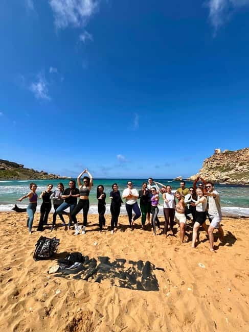 Sunday: Ghajn Tuffieha (Riviera) Beach Yoga Class - The Location and Its Drawbacks