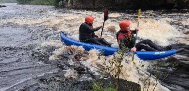 Sunderland:Tandem White Water Rafting - Navigating the White Water Rapids