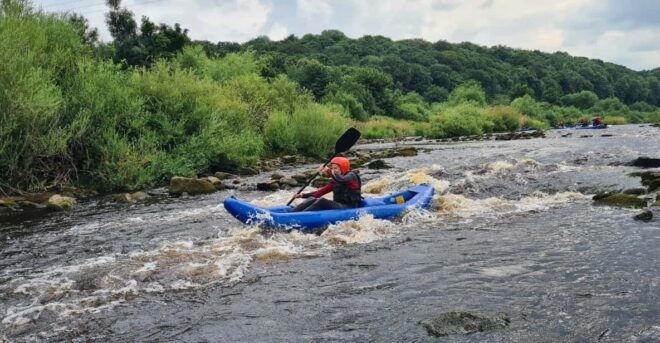 Sunderland:Tandem White Water Rafting - Encountering Challenging Rapids