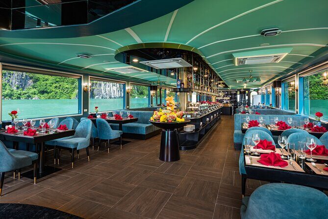 Sunlight Grand/Crystal 5 Star Cruise Explore Halong Bay One Day - Food and Activities: Adding Flavor to the Day