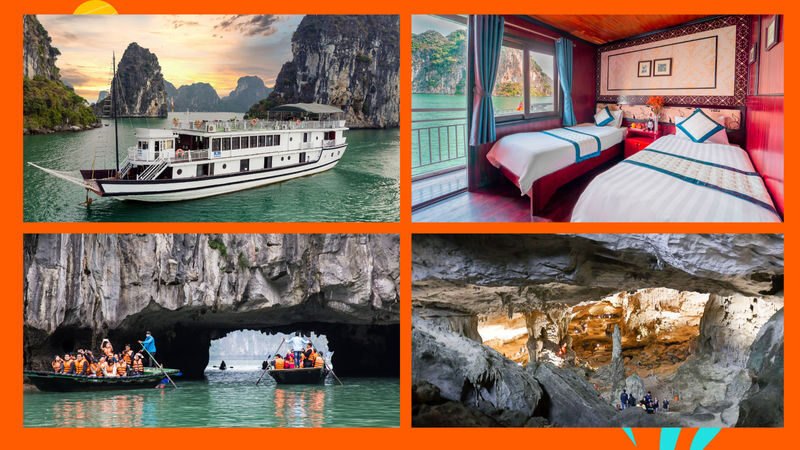 Sunlight Legend 2D1N Cruise: Ha Long Bay with Sung Sot & Ti Top - A night aboard gives Ha Long Bay more time